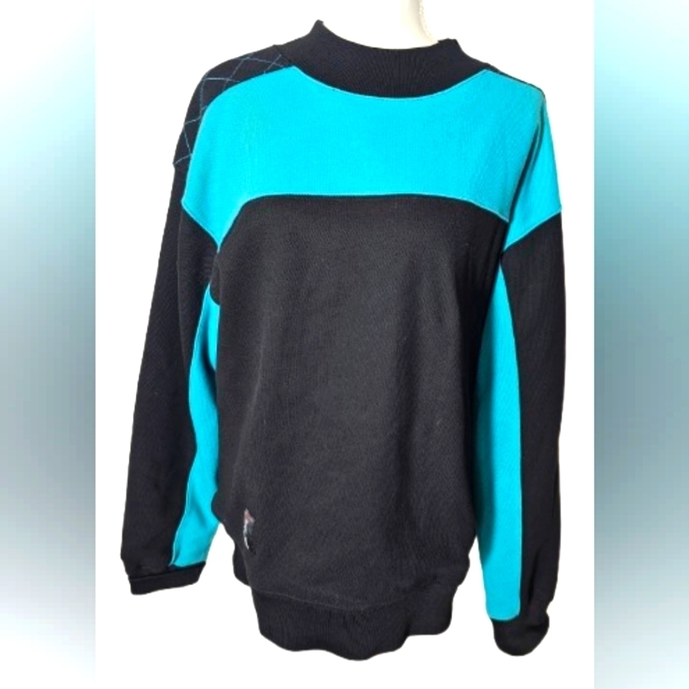 Vintage Etonic Gore XCR Golfwear Long Sleeve Lined Shirt Size Large
